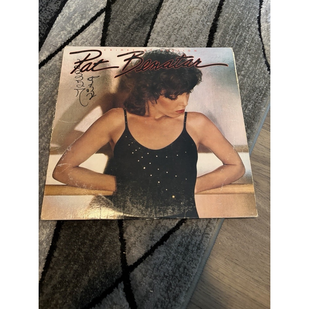 Pat Benatar Crimes Of Passion LP 1980 Chrysalis‎ CHE 1275 VG+ Vinyl